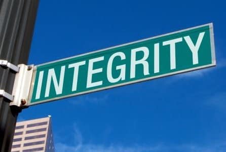 Integrity: Where has it gone?